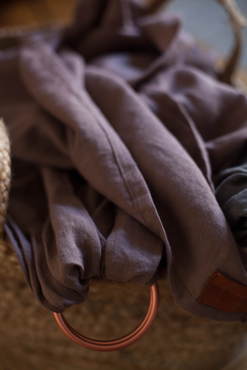 Rebozo o bandolera de anillas 